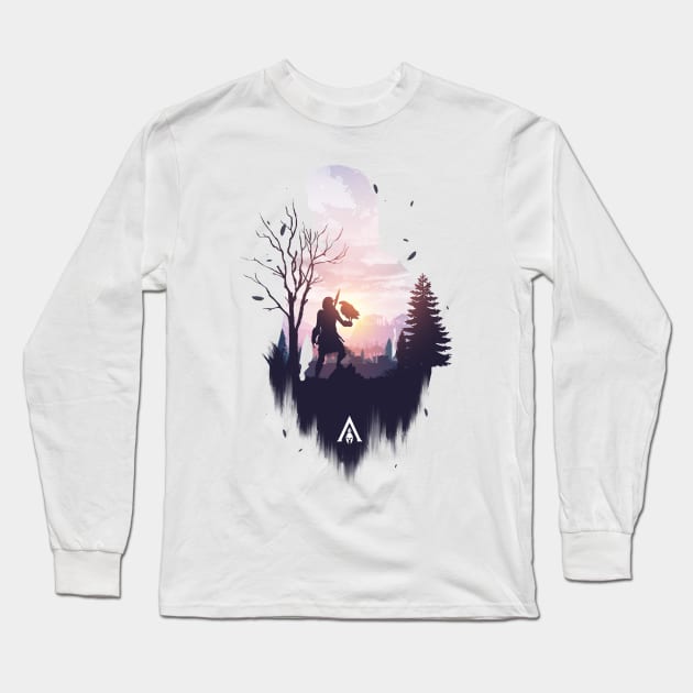 Eagle Bearer Long Sleeve T-Shirt by whydesign